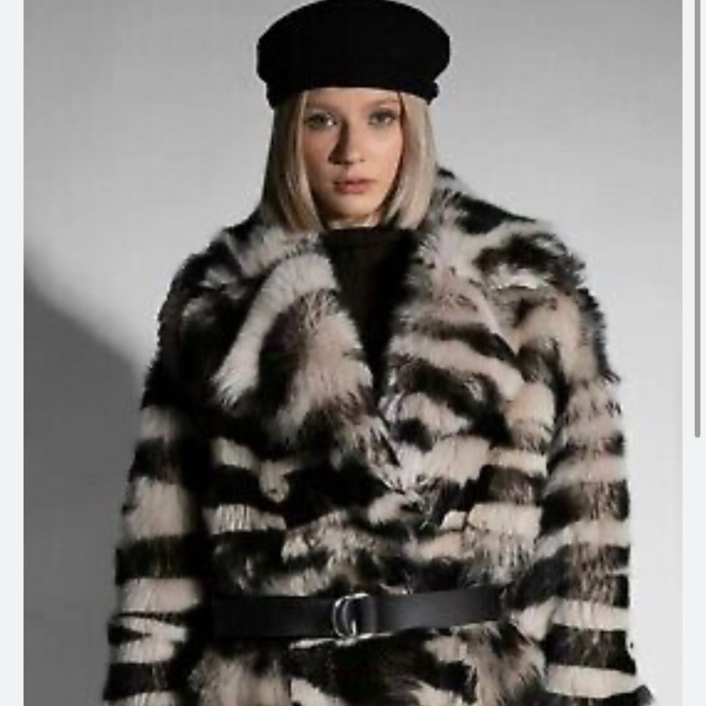 IRO Zebra print  jacket. Never worn new at 3395.00 Sold Out